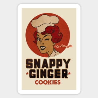 Snappy Ginger Sticker